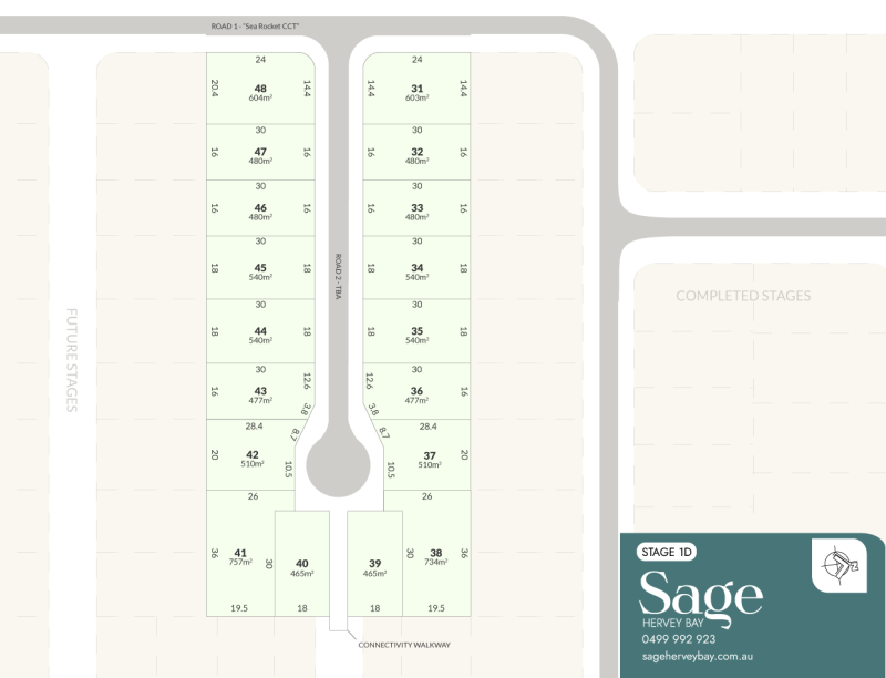 Stage 1D development Sage Hervey Bay