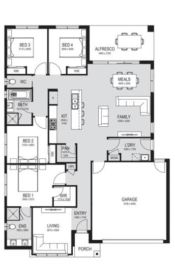 Malanda floorplan