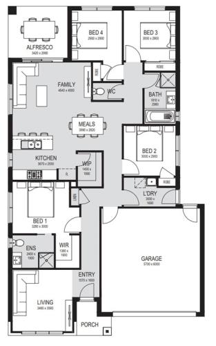 Malanda floorplan